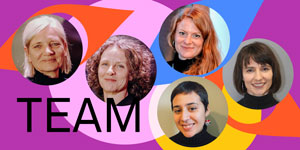Das Girls Go Movie Team als Fotocollage 